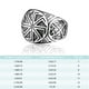 thumbnail image 4 of Sonducket Anillo de acero inoxidable para hombre, portátil, decorativo, vikingo, elegante, pulido, antioxidante, para fiestas de niños, Ropa, zapatos y accesorios Miscelánea Talla 13, 4 of 6