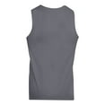thumbnail image 3 of Augusta Sportswear 148 Men's Reversible Wicking Tank Graphite/White 3XL, 3 of 5