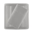 thumbnail image 5 of Comfort Classics Micro Fleece 4 Piece Gray Sheet Set, Queen, 5 of 7