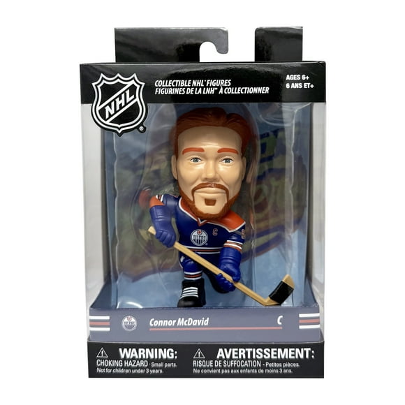 Party Animal Big Shot Shooter NHL Edmonton Oilers Connor McDavid figurine en vinyle (12 cm/4,75 po)