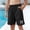 Black, variant on Boys Mesh Athletic Shorts Kids Quick Dry Side Slit Basketball Gym Shorts with Pockets Khaki 14-15Years