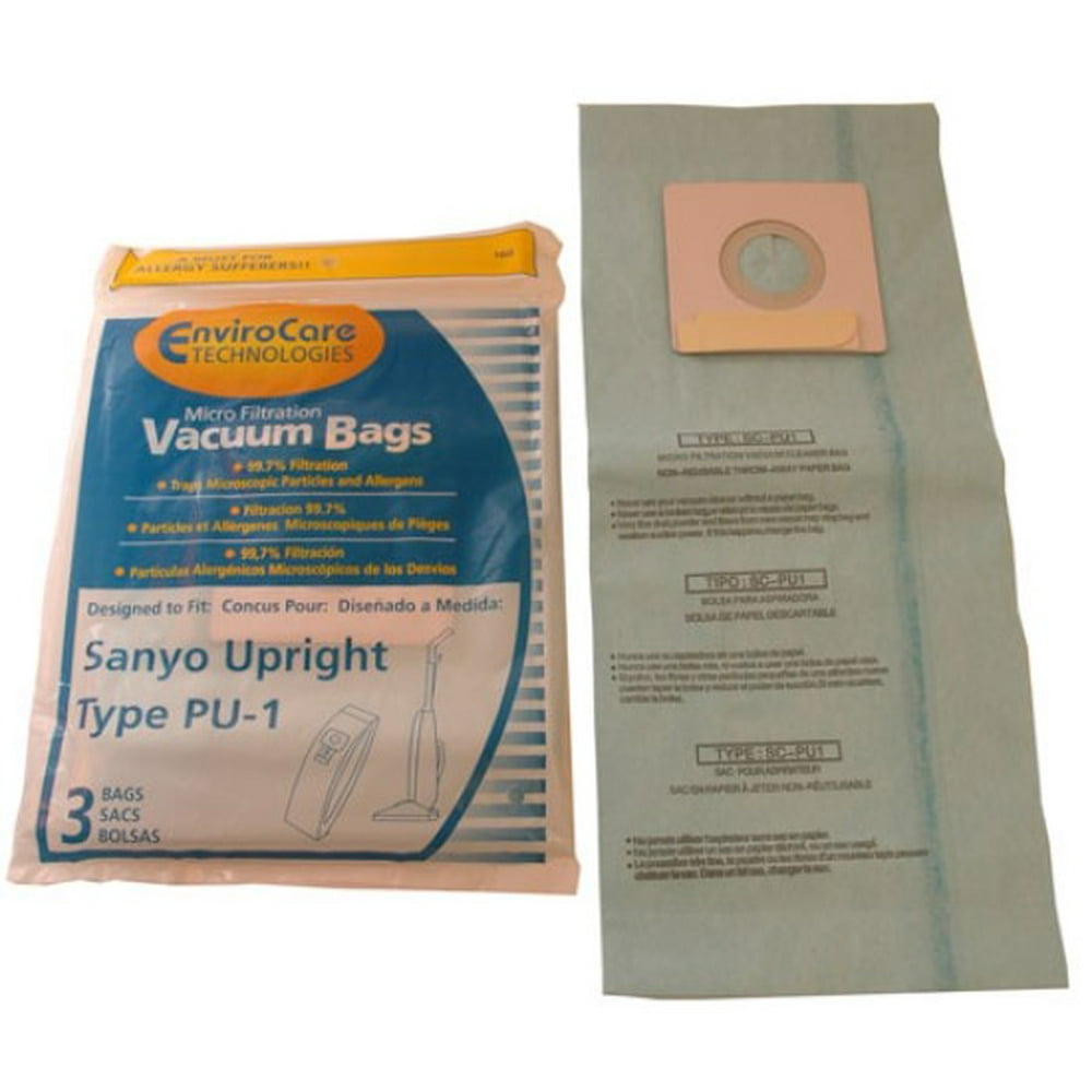 Sanyo™ Upright Vacuum Bags by Envirocare®