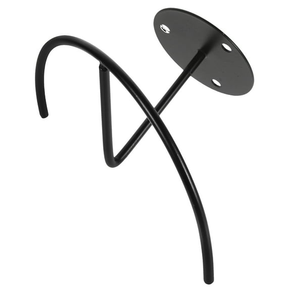 ELAYARD Black Metal Wire Baseball Hat Rack for Wall Mount with Shape Preserving Design