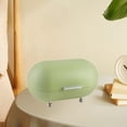 thumbnail image 2 of GROWTH TANK Bread Food Storage Box Counter Bread Box Bread Storage Container Metal Bread Box green, 2 of 9