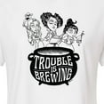 thumbnail image 3 of Hocus Pocus - Trouble is Brewing - Juniors Cropped Cotton Blend T-Shirt, 3 of 5