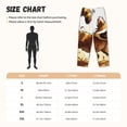 thumbnail image 3 of Disketp Autumn Raccoon In Forest for Women's Pajama Pants - Ultra Soft Fleece Sleep and Lounge Pants (Size: S-3XL)-Small, 3 of 6