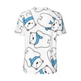 thumbnail image 3 of Rocae Scarf Bear for Breathable Men's Baseball T-Shirt Fashionable Casual Baseball Jersey, Moisture-wicking Sportswear X-Large, 3 of 9
