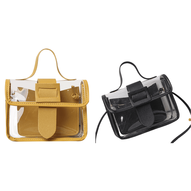 Bolso Hombro Mujer Jelly Pequeño Casual Señoras Bandolera () Amarillo