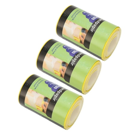 

Spptty Sandpaper Roll 3 Rolls Sandpaper Roll 180 Grit Yellow Abrasive Sheet Polishing Grinding Tool For Furniture Sandpaper