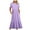 Purple-522, variant on Under 10,Women's Fashion Round Neck Short Sleeve Printed Dress,Trendy Round Neck Printed Short Sleeve Dress, Ideal for Casual Summer Fashion Breathable Fabric|95%Polyester+5%Spandex,Purple