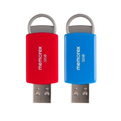 Memorex 32GB 2pk Flash Drive USB 2.0 - (32020003222)
