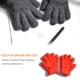 thumbnail image 3 of Guardurnaity 1 par de guantes para niños a prueba de congelación, cubiertas de manos para en exteriores, gris oscuro Type3 NO3 Guardurnaity AP009005-03, 3 of 6