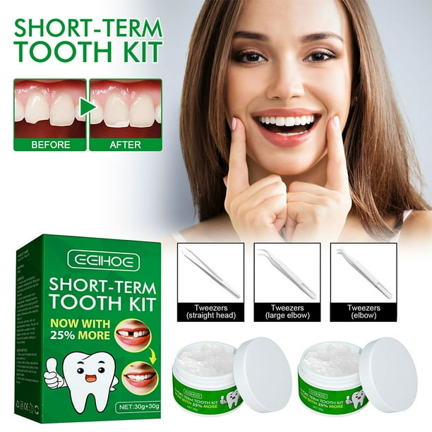 Gel sólido para dientes JShteea adhesivo de resina para dentaduras postizas