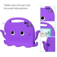 thumbnail image 6 of Kids Case for iPad 9.7 Inch 5th/6th Gen 2018/2017, Durable Shockproof Protective Cover with Handle Stand PET Screen Protector Shoulder Strap Pencil Holder Case,Also Fit iPad Pro 9.7/Air 2/Air,Purple, 6 of 8