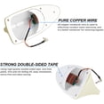 thumbnail image 2 of Shark Fin Antenna Cover for Car, Automotive Top Roof Aerials AM/FM Radio Signal Base, Vehicle Shark Fin Shape Cover with Adhesive Tape, Car Accessories Universal for Most Sedan, SUV, Van, 2 of 12