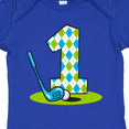 thumbnail image 4 of Inktastic Argyle Golf 1st Birthday Boys Baby Bodysuit, 4 of 5