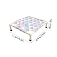 thumbnail image 3 of Elevated Cooling Pet Bed for Summer, Portable Raised Dog Cat Cot with Breathable Mesh, Washable Cover Foldable Pet Cot for Indoor Outdoor Camping Travel, 3 of 6