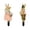 A: 2 Pack, variant on 2Pcs 10Inch Easter Bunny Yard Signs with Stakes for Outdoor Lawn Porch Garden Pathway Walkway Decorations