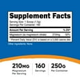 thumbnail image 2 of Nutricost Magnesium Citrate Powder Supplement (250 Grams) Unflavored - Gluten Free & Non-GMO, 2 of 5