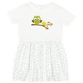 thumbnail image 3 of Inktastic Two Cute Owls on a Branch Girls Toddler Dress, 3 of 5