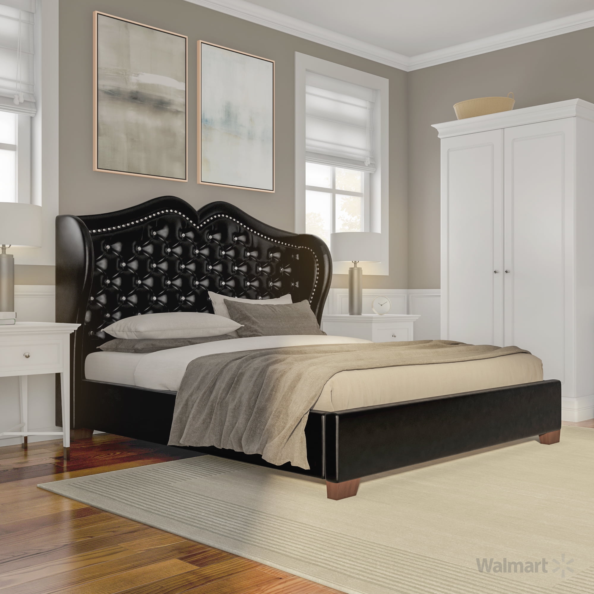 Furniture of America Natasha Contemporary King Bed Set Furniture of America Natasha Contemporary King Bed Set