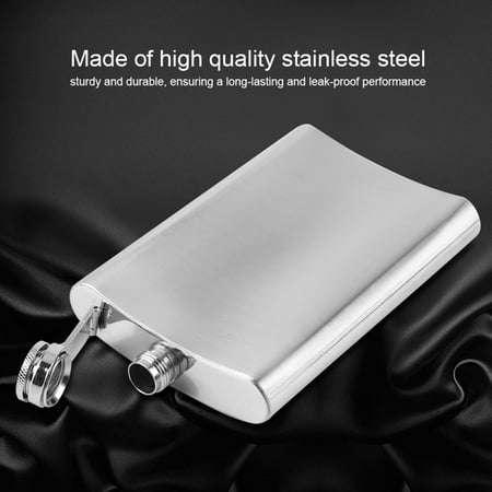 

Spptty Stainless Steel Flask Pocket Bottle for Whiskey Liquor Wine Alcohol Stainless Steel Pocket Alcohol Bottle Pocket Alcohol Bottle