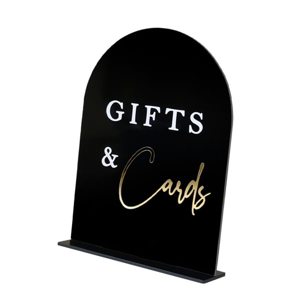 Letrero de boda acrílico, señalización decorativa, suministros para fiestas de eventos especiales, cumpleaños Estilo C