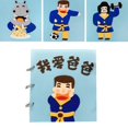 thumbnail image 4 of HILABEE Quiet Book Soft Baby Activity Toddlers Learning Motor Skills Busy Book I love dad, 4 of 9