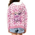 thumbnail image 3 of DISNIMO Cow Hoodie for Girls Cow Print Hoodies Kids Music Note Zip Up Hoodie Kids Girls Aesthetic Hoodies Boys Sweatshirts Zippered Sweatshirt Girls 8-10 Hooded Jacket Girls Hooded Jackets Pink, 3 of 7