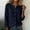 Shirts-Navy, variant on Gamivast Linen Shirts for Women Button Down Lightweight Long Sleeve Going out Tops Crewneck Relaxed Fitted Casual Blouses Dressy Spring Daily outfits
