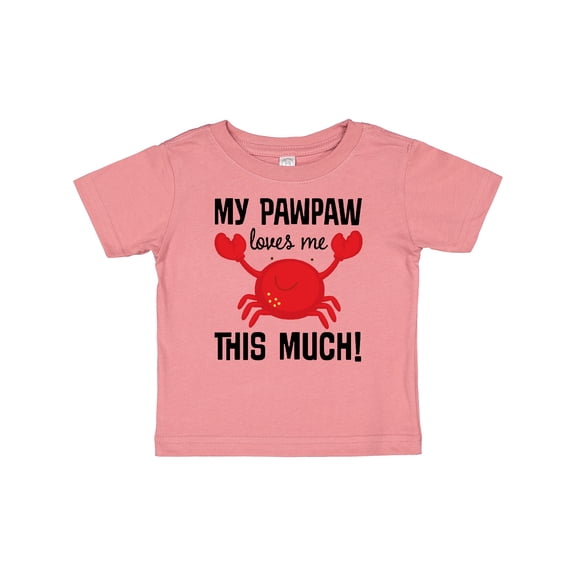 Inktastic My Pawpaw Loves Me Boys or Girls Baby T-Shirt