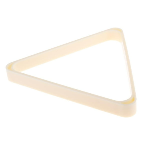 Almencla Eight Ball Pool Triangle Billiards Snooker Rack Repositioning Frame White