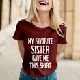 thumbnail image 2 of WEAIXIMIUNG T-Shirt à Manches Courtes pour Femmes de la Saint-Valentin, Couleur Unie, Col Rond, Lettres Anglaises Imprimées, 2 of 5