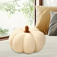 thumbnail image 4 of Halloween Pumpkin Pillows, Cute 3D Shaped Cushion, Halloween Plush Toys, Plush Decorative Sofa Cushion for Bed Room Decor Car White, 4 of 7