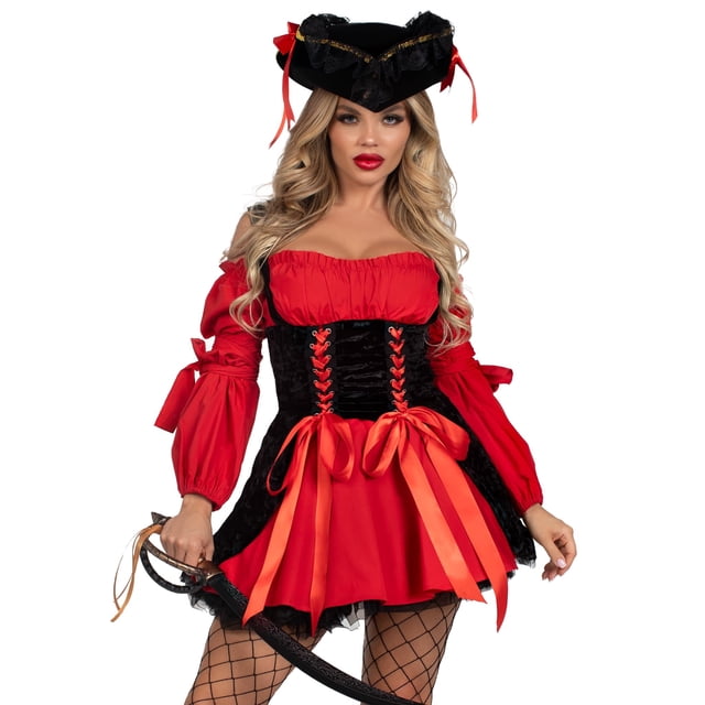 Disfraz Leg Avenue Vixen Pirata Mediano