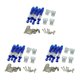 thumbnail image 3 of Tholdsy 4x RC Shock Absorber Damper w/ Bracket Shock Towers for 1/12 MN D90 D91 Type1, 3 of 6