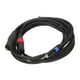 thumbnail image 5 of Cable adaptador convertidor de Audio, conector macho estéreo de 3,5mm a doble 2 XLR macho, 5 of 8