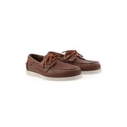 Sebago Brown Leather Loafers Grey (Men's)