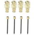 thumbnail image 3 of National Hardware - V2532-10 Professional Premium Picture Hangers with 10 lb Weight Capacity, 4/pk - Brass, 3 of 3