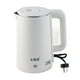 thumbnail image 1 of Hervidor eléctrico de acero inoxidable de 2,3 l, doble capa, antidesgaste, apagado automático, hervidor de agua eléctrico para el hogar, 1 of 12