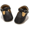 thumbnail image 4 of HsdsBebe?Baby?Boys?Girls?Oxford?Shoes?PU?Leather?Soft?Rubber?Sole?Sneakers??Anti-Slip?Toddler?Ankle?Boots?Infant?Walking?Shoes Moccasins, 4 of 6