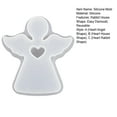 thumbnail image 7 of Ptetnvg Rabbit House Silicone Mold Silicone Mold for Crafts Heart House Easter Rabbit Angel Shape Diy Resin Mould for Home Decor Crafts Silicone Mold, 7 of 7