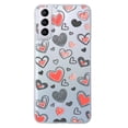thumbnail image 1 of Funda InstaCase para Galaxy S21 Plus Antigolpes Corazones Grafito, 1 of 4