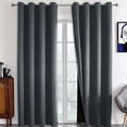 thumbnail image 1 of Blackout Curtains 2 Panels Long Complete Drapes For Living Room, 1 of 5