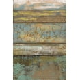thumbnail image 2 of Goldberger, Jennifer 17x24 Gold Ornate Wood Framed with Double Matting Museum Art Print Titled - Segmented Textures I, 2 of 4
