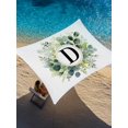 thumbnail image 2 of Sun Shade Sail 8'x10' Letter D Rectangle Sun Shade Sails Canopy Waterproof Alphabet Green Eucalyptus Leaves Outdoor Sunshades Sand UV Block Cover Shades Cloth for Patio Backyard Garden Deck Porch, 2 of 9