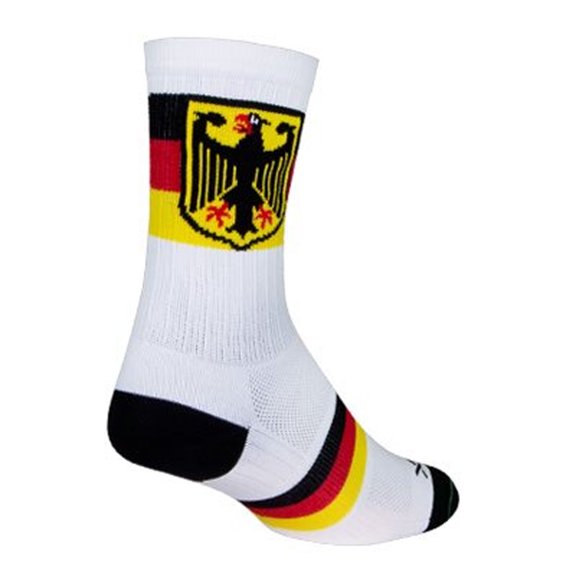 SockGuy SGX 6in Deutsch Performance Cycling/Running Socks