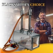 Simond Store Double Burner Rectangle Shape Propane Gas Stainless Steel Forge for Blacksmithing 4.8” (H) x 4.8” (W) x 18” (L).