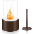 thumbnail image 3 of Foyer de Table au Bioéthanol Foyer de Table au Bioéthanol Rond Cuivre Noir, 3 of 5