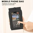 thumbnail image 4 of PU transparent touch-screen mobile phone bag new trend simple slung bag mobile phone handbag, 4 of 5